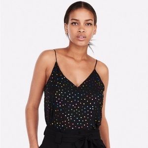 Express Rainbow Polka Dot Tank 🖤 Size S NWT